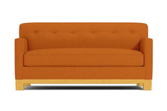 Harrison Ave Apartment Size Sleeper Sofa Bed :: Leg Finish: Natural / Sleeper Option: Memory Foam Mattress