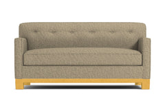 Harrison Ave Twin Size Sleeper Sofa Bed :: Leg Finish: Natural / Sleeper Option: Deluxe Innerspring Mattress