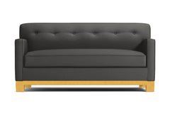 Harrison Ave Apartment Size Sleeper Sofa Bed :: Leg Finish: Natural / Sleeper Option: Memory Foam Mattress