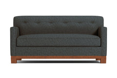 Harrison Ave Apartment Size Sofa :: Leg Finish: Pecan / Size: Apartment Size - 68.5&quot;w