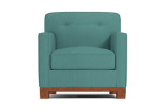 Harrison Ave Chair :: Leg Finish: Pecan