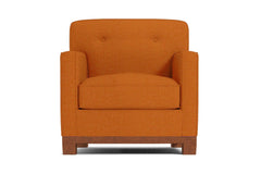 Harrison Ave Chair :: Leg Finish: Pecan