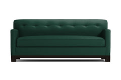 Harrison Ave Queen Size Sleeper Sofa Bed :: Leg Finish: Espresso / Sleeper Option: Deluxe Innerspring Mattress