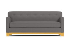 Harrison Ave Queen Size Sleeper Sofa Bed :: Leg Finish: Natural / Sleeper Option: Memory Foam Mattress