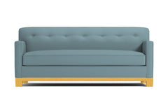 Harrison Ave Queen Size Sleeper Sofa Bed :: Leg Finish: Natural / Sleeper Option: Memory Foam Mattress