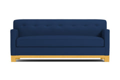 Harrison Ave Queen Size Sleeper Sofa Bed :: Leg Finish: Natural / Sleeper Option: Deluxe Innerspring Mattress