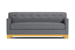 Harrison Ave Queen Size Sleeper Sofa Bed :: Leg Finish: Natural / Sleeper Option: Deluxe Innerspring Mattress