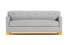 Harrison Ave Queen Size Sleeper Sofa Bed :: Leg Finish: Natural / Sleeper Option: Deluxe Innerspring Mattress