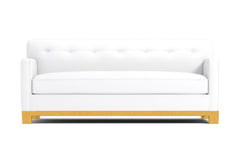 Harrison Ave Queen Size Sleeper Sofa Bed :: Leg Finish: Natural / Sleeper Option: Memory Foam Mattress