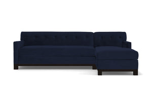 Harrison Ave 2pc Sectional Sofa :: Leg Finish: Espresso / Configuration: RAF - Chaise on the Right