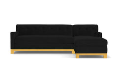 Harrison Ave 2pc Sectional Sofa :: Leg Finish: Natural / Configuration: RAF - Chaise on the Right