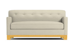 Harrison Ave Apartment Size Sleeper Sofa Bed :: Leg Finish: Natural / Sleeper Option: Deluxe Innerspring Mattress