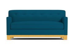 Harrison Ave Twin Size Sleeper Sofa Bed :: Leg Finish: Natural / Sleeper Option: Memory Foam Mattress