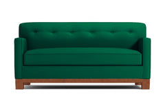 Harrison Ave Loveseat :: Leg Finish: Pecan / Size: Loveseat - 54&quot;w