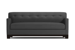 Harrison Ave Queen Size Sleeper Sofa Bed :: Leg Finish: Espresso / Sleeper Option: Deluxe Innerspring Mattress