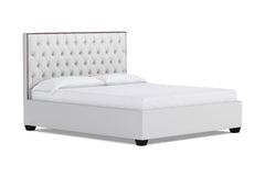 Huntley Drive Upholstered Bed :: Leg Finish: Espresso / Size: California King