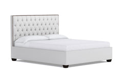 Huntley Drive Upholstered Bed :: Leg Finish: Espresso / Size: Full Size