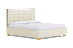 Huntley Drive Upholstered Bed :: Leg Finish: Natural / Size: King