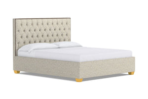Huntley Drive Upholstered Bed :: Leg Finish: Natural / Size: King