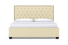 Huntley Drive Upholstered Bed :: Leg Finish: Espresso / Size: California King