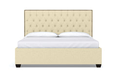 Huntley Drive Upholstered Bed :: Leg Finish: Espresso / Size: Queen Size