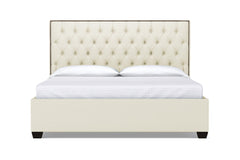 Huntley Drive Upholstered Bed :: Leg Finish: Espresso / Size: Queen Size