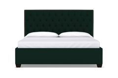 Huntley Drive Upholstered Bed :: Leg Finish: Espresso / Size: California King