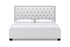 Huntley Drive Upholstered Bed :: Leg Finish: Espresso / Size: Full Size