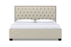 Huntley Drive Upholstered Bed :: Leg Finish: Espresso / Size: Full Size