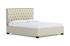 Huntley Drive Upholstered Bed :: Leg Finish: Espresso / Size: California King