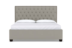 Huntley Drive Upholstered Bed :: Leg Finish: Espresso / Size: Full Size