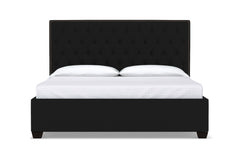 Huntley Drive Upholstered Bed :: Leg Finish: Espresso / Size: Full Size