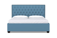 Huntley Drive Upholstered Bed :: Leg Finish: Espresso / Size: Full Size
