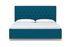 Huntley Drive Upholstered Bed :: Leg Finish: Natural / Size: King