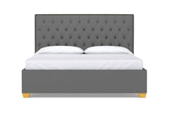 Huntley Drive Upholstered Bed :: Leg Finish: Natural / Size: Full Size