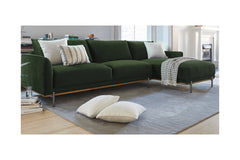 Jude 2pc Sectional Sofa :: Configuration: RAF - Chaise on the Right