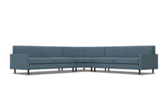 Huxley 3pc Curved L-Sectional Sofa :: Configuration: Two Arms