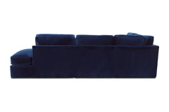 Phoenix 4pc Modular Sectional Sofa :: Configuration: RAF - Chaise on the Right / Arm Style: Track Arm