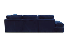 Phoenix 4pc Modular Sectional Sofa :: Configuration: L.A.F. - Chaise on the Left / Arm Style: Track Arm