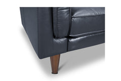 Keating Leather Sofa with Power Footrests