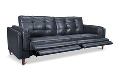 Keating Leather Sofa with Power Footrests