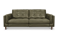 Keating Leather Sofa with Power Footrests