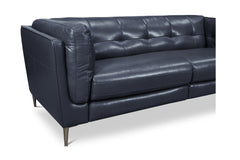 Kendrick Leather Sofa with Power Footrests