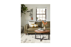 Keating Leather Sofa with Power Footrests