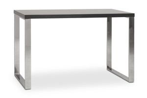 Kings Road Desk GREY/CHROME