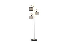 Faraday 3 Light Floor Lamp