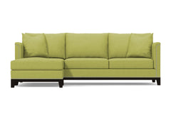 La Brea 2pc Sectional Sofa :: Leg Finish: Espresso / Configuration: LAF - Chaise on the Left
