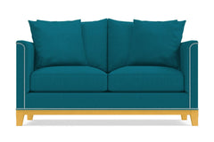 La Brea Twin Size Sleeper Sofa Bed :: Leg Finish: Natural / Sleeper Option: Deluxe Innerspring Mattress
