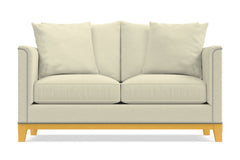 La Brea Apartment Size Sleeper Sofa Bed :: Leg Finish: Natural / Sleeper Option: Deluxe Innerspring Mattress