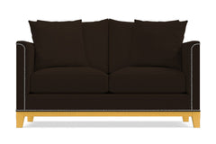 La Brea Twin Size Sleeper Sofa Bed :: Leg Finish: Natural / Sleeper Option: Deluxe Innerspring Mattress